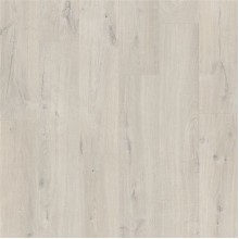 Плитка ПВХ Quick-Step Дуб хлопковый белый коллекция Pulse Click Plus PUCP40200