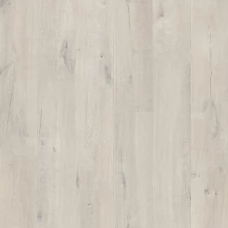 Плитка ПВХ Quick-Step Vinyl Flex Дуб хлопковый белый коллекция Pulse Click PUCL40200