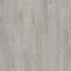 Плитка ПВХ Quick-Step Vinyl Flex Дуб хлопковый светло-серый коллекция Pulse Click PUCL40201