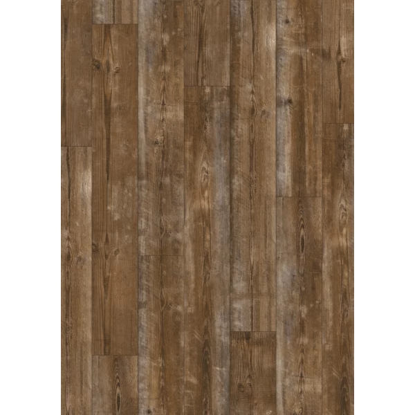 Плитка ПВХ Quick-Step Vinyl Flex Коричневая сосна коллекция Pulse Glue Plus PUGP40075