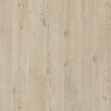 Плитка ПВХ Quick-Step Vinyl Flex Дуб хлопковый бежевый коллекция Pulse Glue Plus PUGP40103