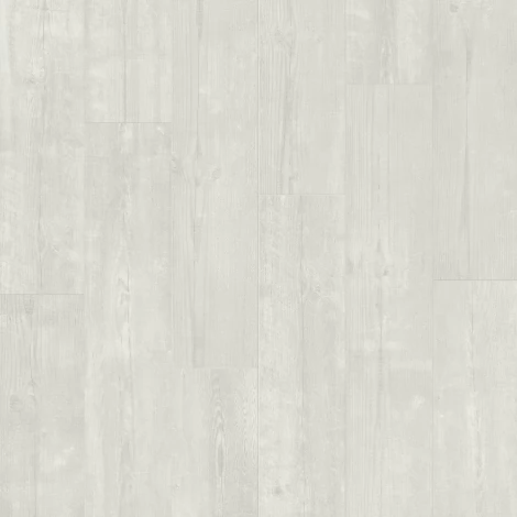 Плитка ПВХ Quick-Step Vinyl Flex Сосна светло-серая коллекция Pulse Glue Plus PUGP40204