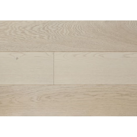 Инженерная доска Романовский паркет Французская елка Proffi Дуб Нежно Серый (Дуб Mont Cenis) лак 150 x 15 мм