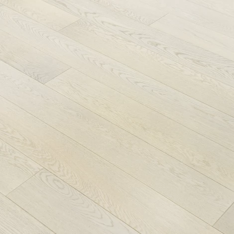 Инженерная доска Романовский паркет Дуб Нежно Серый (Дуб Mont Cenis) коллекция Proffi рустик лак 125 x 15 мм