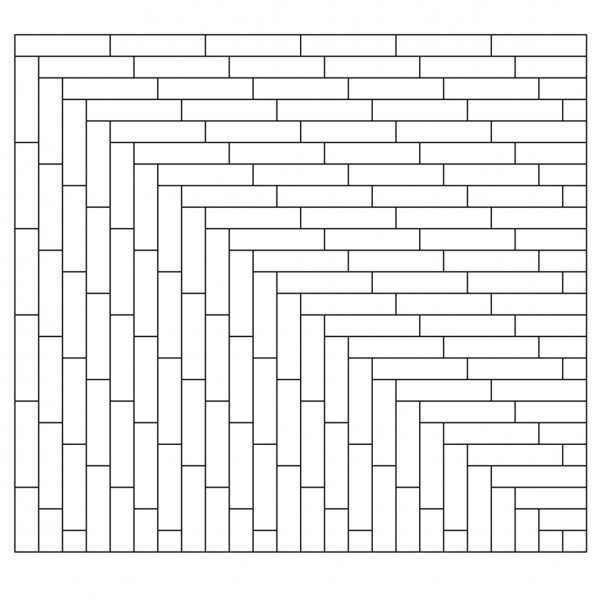 Инженерная доска Романовский паркет Венгерская елка Proffi Дуб Полярный (Дуб Monte Leone) лак 150 x 19 мм