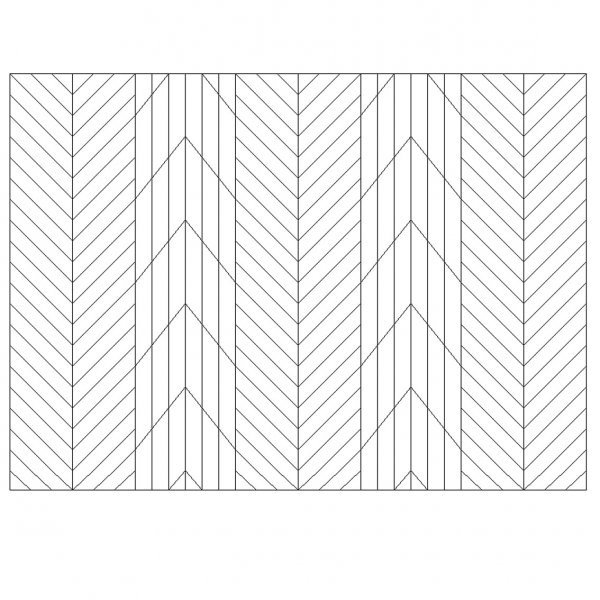 Инженерная доска Романовский паркет Французская елка Proffi Ясень Лунный Камень (Ясень Mondstein) 150 x 15 мм