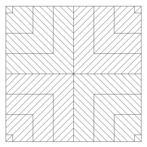 Инженерная доска Романовский паркет Французская елка Proffi Ясень Лунный Камень (Ясень Mondstein) 150 x 15 мм