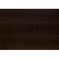 Инженерная доска Романовский паркет Французская елка Proffi Ясень Темный Пейнит (Ясень Dunkel Payne) 150 x 19 мм