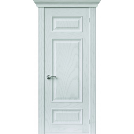 Межкомнатная дверь Sola Porte Кардинал 3 Ясень белый эмаль полотно глухое Багетная серия