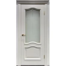 Межкомнатная дверь Свобода 300 Белый ясень 21.01 полотно с остеклением вид стекла ст.19 (2000х900) коллекция Eletti