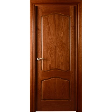 Межкомнатная дверь Свобода 782 Шпон красного дерева светлый 00.04 полотно глухое (2000х900) коллекция Valdo