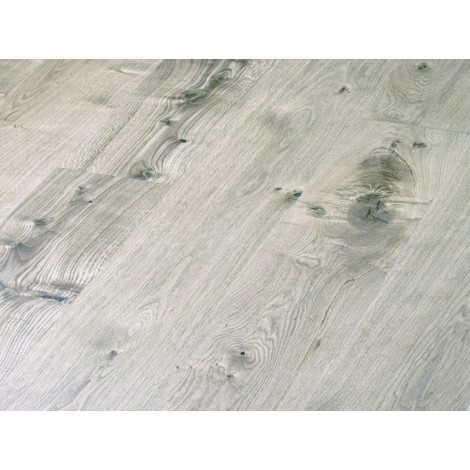Паркетная доска Timberwise коллекция Однополосная Дуб рустик матовый Антарктис брашированный 185 мм