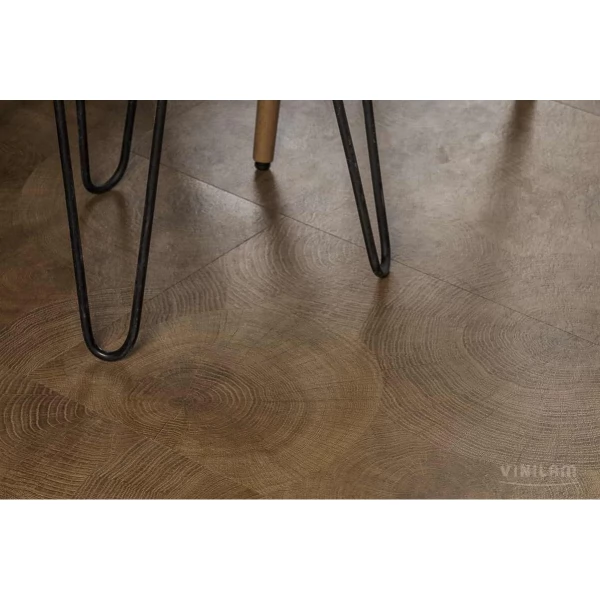 ПВХ плитка VinilAm Дуб Натуральный коллекция Ceramo Stone клеевой 61601