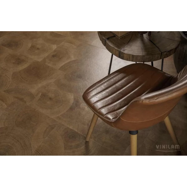 ПВХ плитка VinilAm Дуб Натуральный коллекция Ceramo Stone клеевой 61601