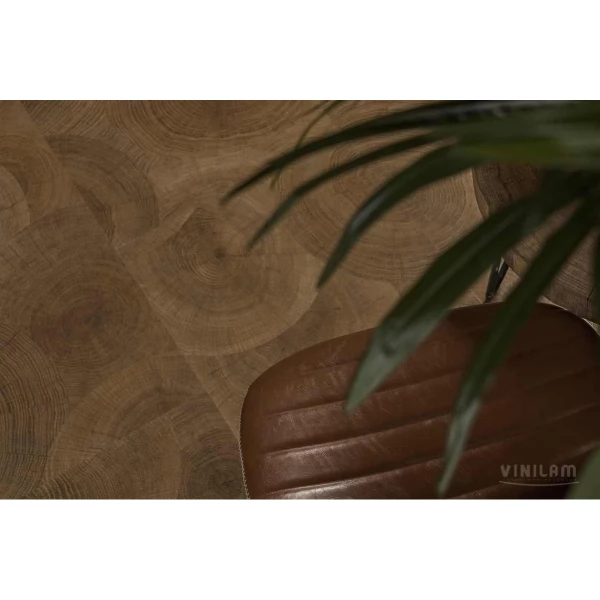 ПВХ плитка VinilAm Дуб Натуральный коллекция Ceramo Stone клеевой 61601