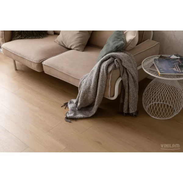 ПВХ плитка для пола VinilAm Дуб Рошфор коллекция Vinilam Cork Prestige 10110V