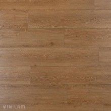 ПВХ плитка для пола VinilAm Дуб Мейс с фаской коллекция Гибрид+пробка 7 мм 10-080V