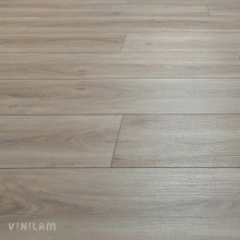 ПВХ плитка для пола VinilAm Дуб Батис с фаской коллекция Гибрид+пробка 7 мм 10-099V