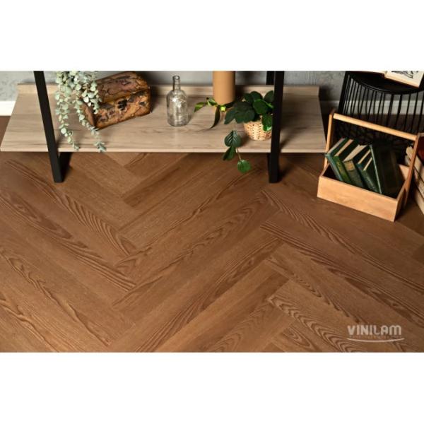 ПВХ плитка VinilAm Паркет Винсент коллекция Parquet Herringbone IS11200