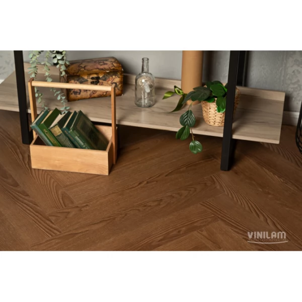 ПВХ плитка VinilAm Паркет Винсент коллекция Parquet Herringbone IS11200