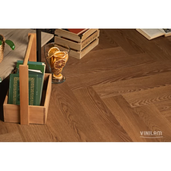 ПВХ плитка VinilAm Паркет Винсент коллекция Parquet Herringbone IS11200