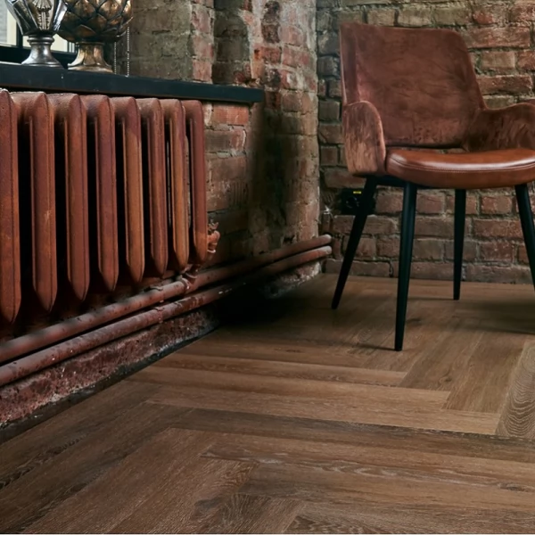 ПВХ плитка VinilAm Паркет Венецианский коллекция Parquet Herringbone IS11199